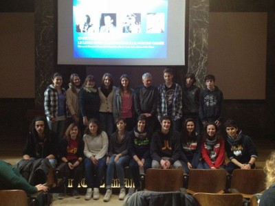 GenerazioneL Attilio Bolzoni con gli studenti