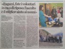 4 gennaio 2018 - I giovani della CPS di Bergamo incontrano gli anziani della casa di riposo di Schilpario