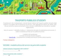 febbraio 2018-TRASPORTO PUBBLICO STUDENTI-QUESTIONARIO